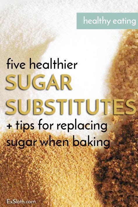 Tips For Replacing Sugar When Baking Diary Of An Exsloth Healthy