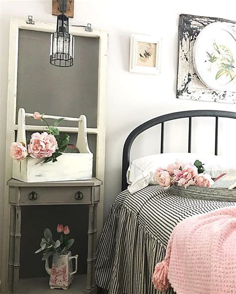 Maybe you would like to learn more about one of these? Shades of Pink Vintage Inspired Bedroom with Farmhouse ...
