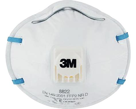 Masken dienen zum schutz anderer sowie auch dem eigenschutz. Atemschutzmaske 3M™ Maske 8822PRO10, 10er Pack ...