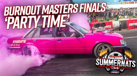 Party Time Lets Its Hair Down At The Burnout Masters Final Summernats
