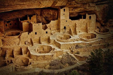 Mesa Verde Cliff Dwellings Mesa Verde National Park Photograph By