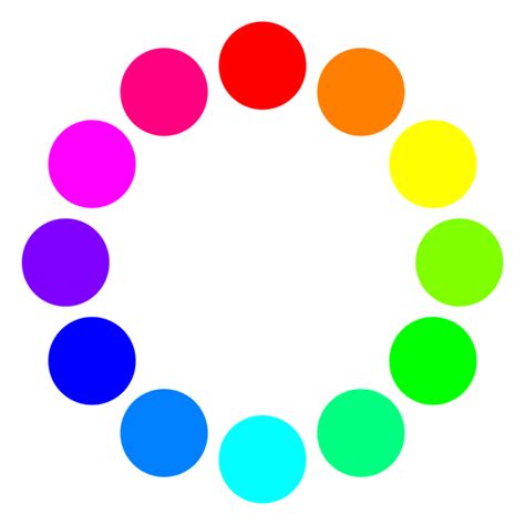 Svg 12 Color Circles Nohat Free For Designer