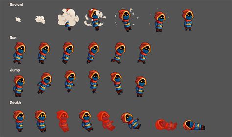 Artstation 2d Platformer Characters And Sprite Animations