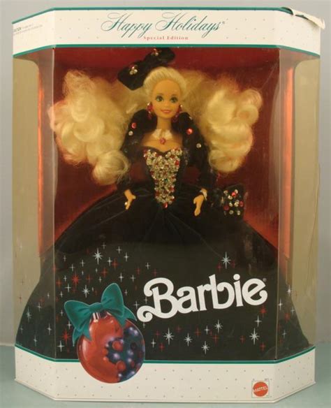 Happy Holidays Barbie 1991 Special Edition Mib Nrfb