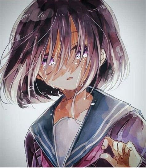 Pin On Sad Anime Girl