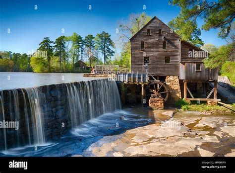 Historic Yates Mill County Park Hi Res Stock Photography And Images Alamy