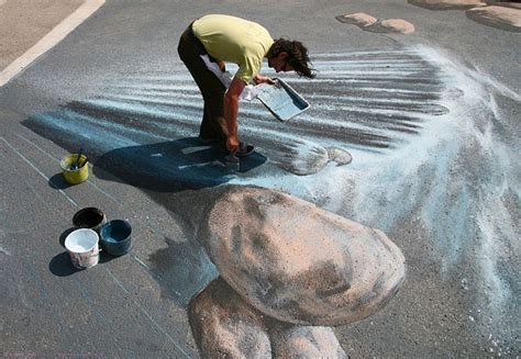 3d Sidewalk Chalk Art 4 Of The Worlds Most Talented Street Artists