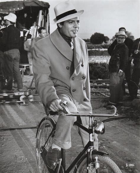 Marcello mastroianni, actor who became the preeminent leading man in italian cinema during the 1960s. Marcello Mastroianni rides a bike