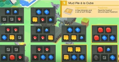 Pokémon Quest Cooking Recipes And Ingredients Guide