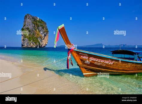 Thailand Krabi Province Ko Poda Island Stock Photo Alamy