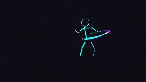 This Glow In The Dark Hula Hoop Performance Is Strangely Mesmerizing For The Win