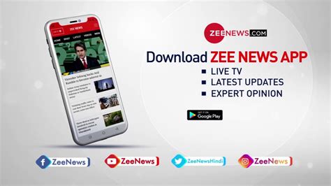 Download Zee News App For Live Tv And Latest Updates App Promo Youtube