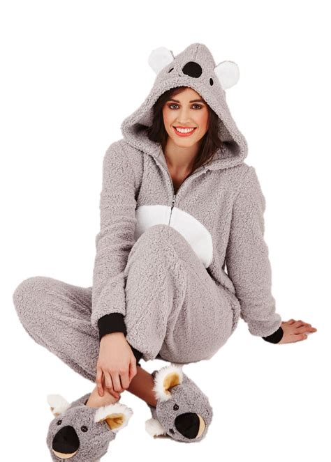 Maybe you would like to learn more about one of these? Pyjama combinaison koala polaire chaud une pièce capuche ...