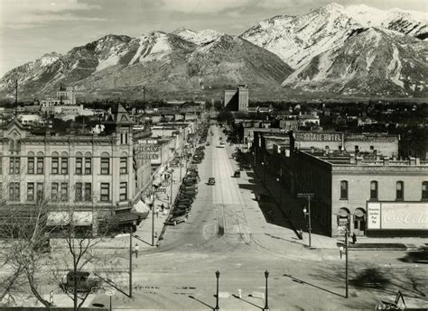 Historic 25th Street Ogden Utah Beautiful Places Utah