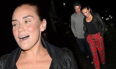 Liberty X Star Jessica Taylor Stuns In Tartan Trousers As She Joins