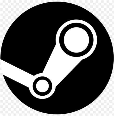 Steam Logo Png Steam Logo Black Png Image With Transparent Background