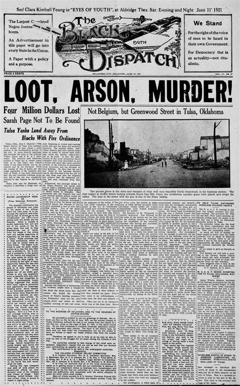 The Tulsa Race Massacre: The city finally confronts the tragedy, 100