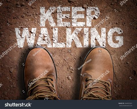 Top View Boot On Trail Text Stock Photo Edit Now 364025261