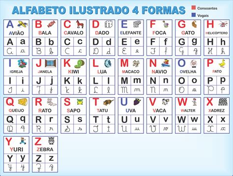Banner Alfabeto Ilustrado 4 Formas Behance