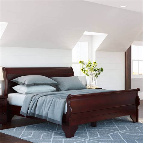 Maybe you would like to learn more about one of these? Carina Contemporary Mahogany Wood King Size Platform ...