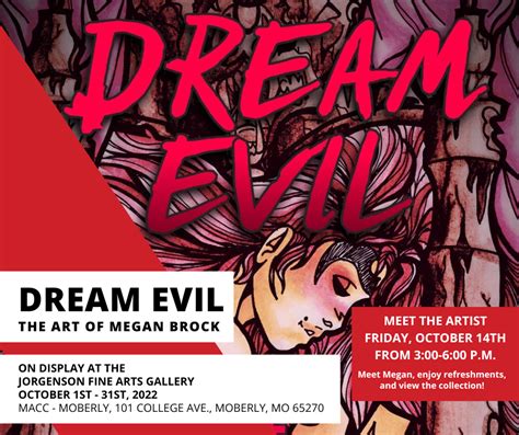 Dream Evil The Art Of Megan Brock Oct Macc