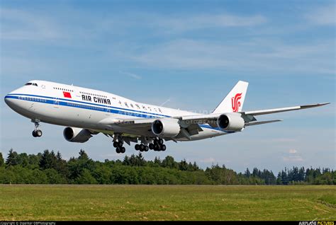 B 2480 Air China Boeing 747 8 At Everett Snohomish County Paine