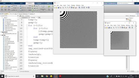 Resizing Image In Matlab Without Using Builtin Function Youtube