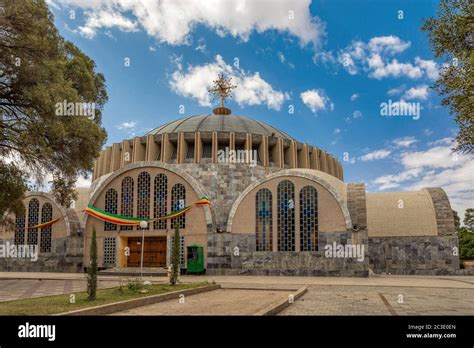Church Of Our Lady St Mary Of Zion Axum Ethiopia Stock Photo Alamy