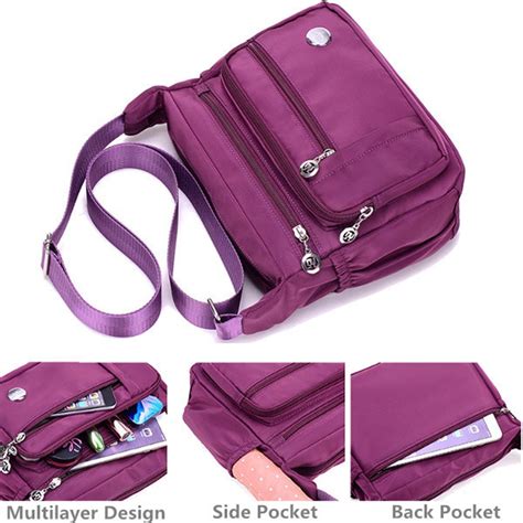 Women Light Shoulder Bags Outdoor Sports Waterproof Crossbod Travel Handbags Best Handbags
