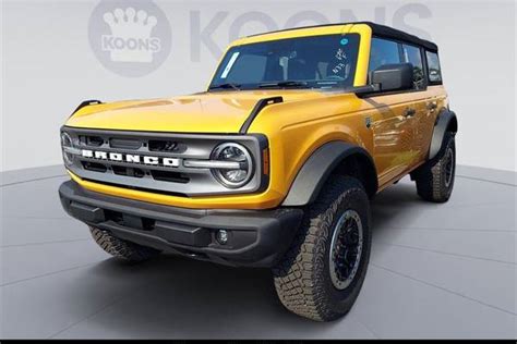 New Ford Bronco For Sale In Gibsonia Pa Edmunds