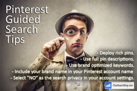 Pinterest Guided Search Tips Pinterest Guide Pinterest Marketing