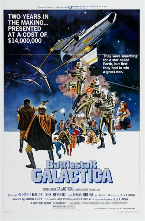 Pin By Andrés Fumaneri On Sci Fi And Horror Film Posters Battlestar Galactica 1978 Battlestar