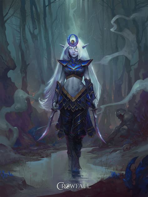 Related Image Moon Elf Warcraft Art Elves Fantasy