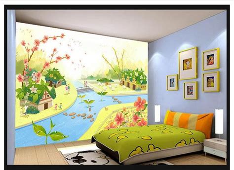 Customzed 3d Wallpaper 3d Kids Wallpaper Cartoon Background For