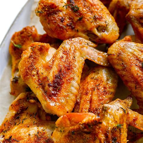 Baked Whole Chicken Wings Easy And Crispy Story Telling Co