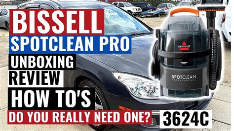 bissell spotclean pro review youtube