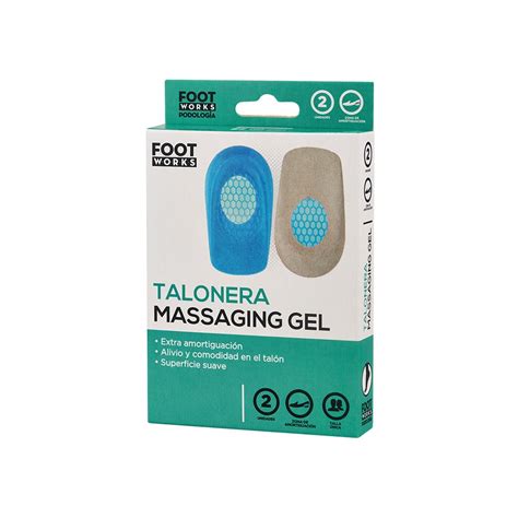 Farmacia Universal Talonera De Gel Foot Works Massaging