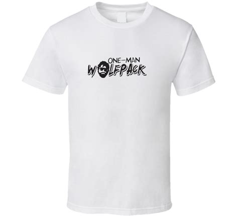 One Man Wolfpack Hangover Movie Quote T Shirt Hangover Movie Quotes