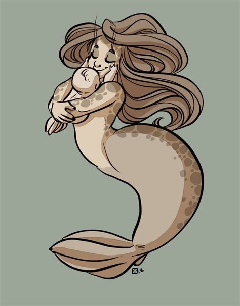 Selkie Cuddles By Stressedjenny On Deviantart Mermaid Art Creature