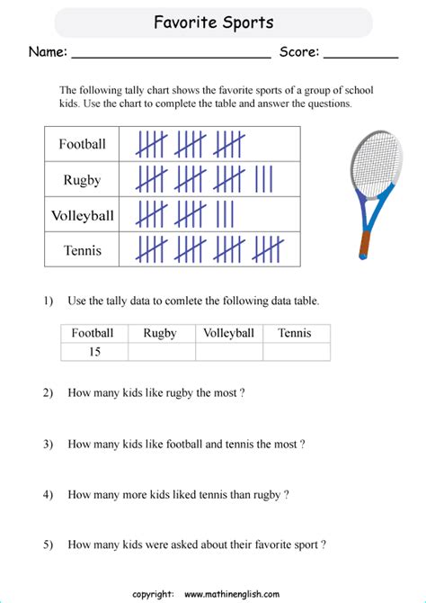 Printable primary math worksheet for math grades 1 to 6 based on the