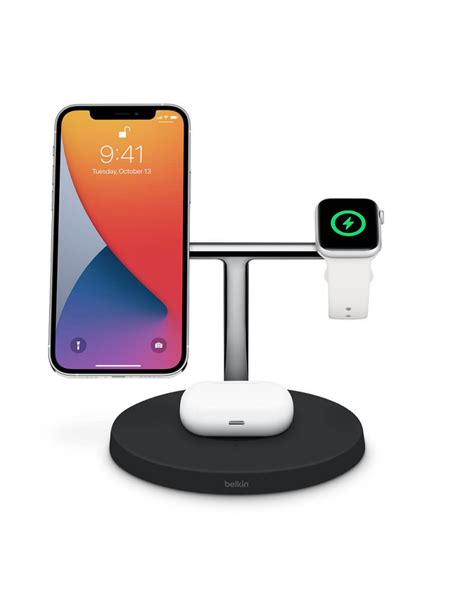 Belkin 3 In 1 Wireless Charger With Magsafe Boost Charge Pro