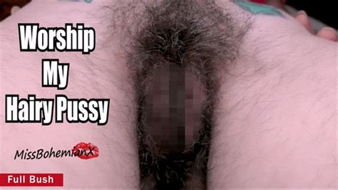 Miss Bohemian Amateur Bury Your Face In My Hairy Pussy Natural Full