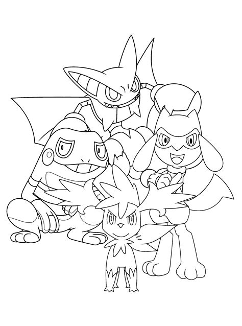Coloring Page Pokemon Coloring Pages 42 Pokemon