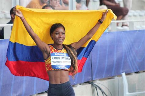 Karen Palomeque Primera Atleta Colombiana En Imponer Un Récord Mundial
