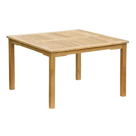 Square Teak Patio Dining Table Tott014 Outdoor Gardentables