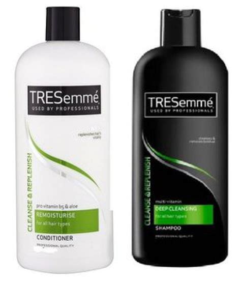 Tresemme Imported Cleanse And Replenish Shampoo 828ml And Conditioner