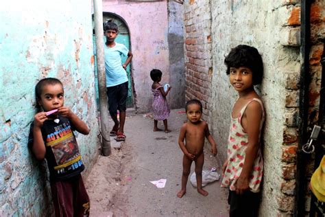 Slum Kids In New Delhi Media India Group