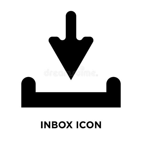 Inbox Icon Vector Sign And Symbol Isolated On White Background Inbox