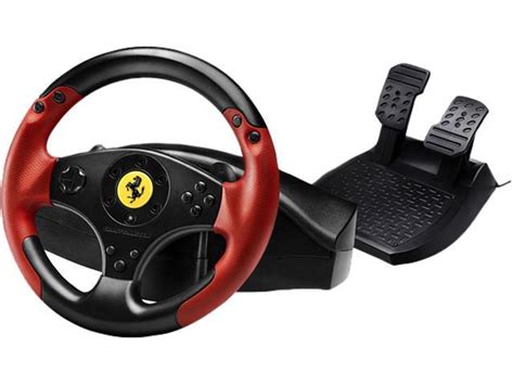 Ferrari legend edition racing wheel. THRUSTMASTER VG Ferrari Racing Wheel - Red Legend Edition - PlayStation 3 - Newegg.com