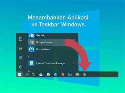 2 Cara Menambahkan Aplikasi Ke Taskbar Windows 10 8 7 Hot Sex Picture